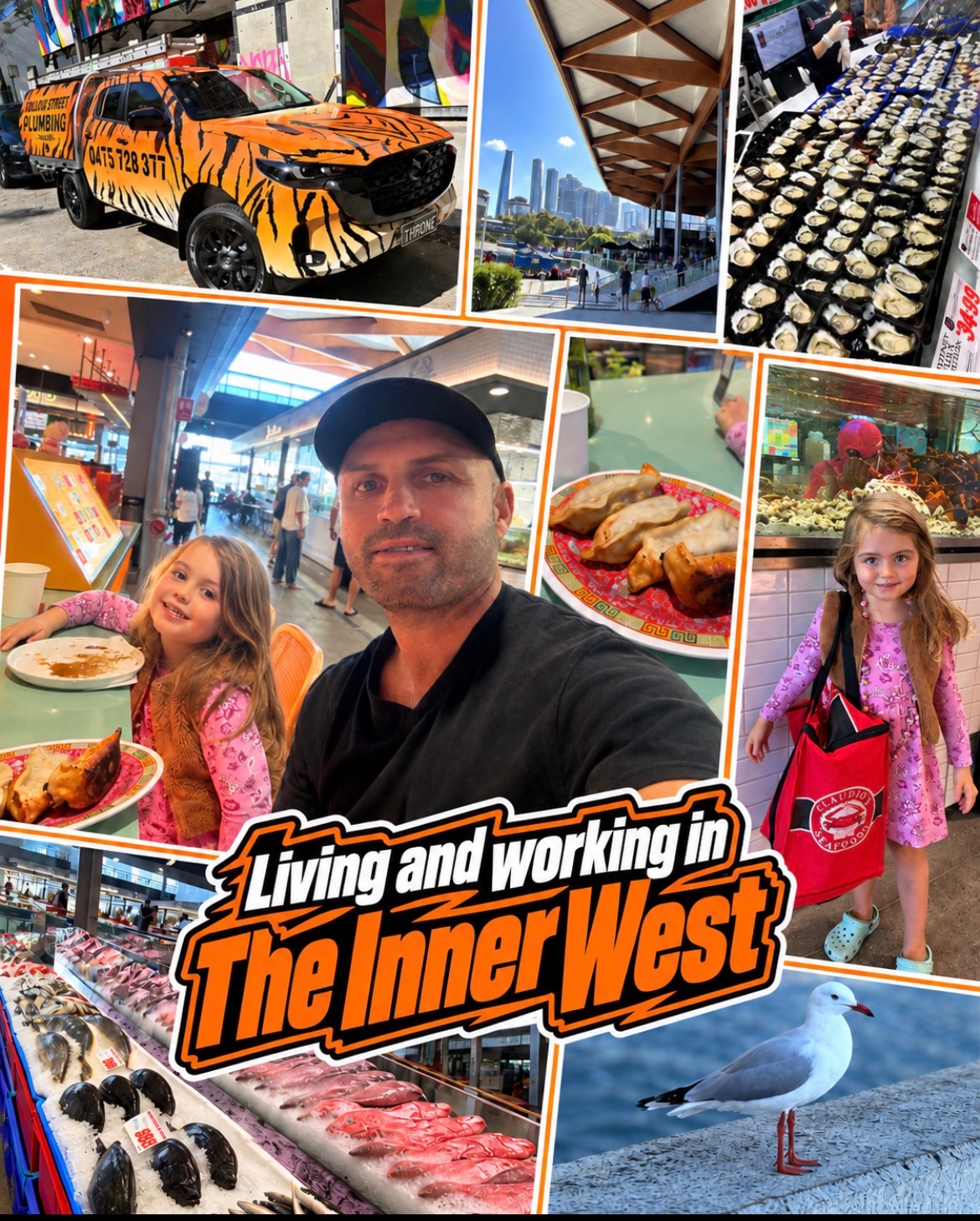 Chris living and working in the Inner West